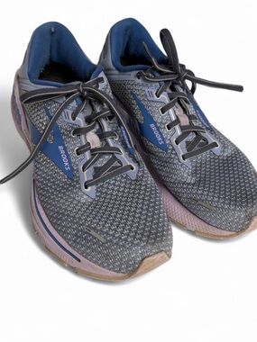 Brooks Adrenaline GTS 22 Running Shoes – Grey/Blue (Women's Size 10)
